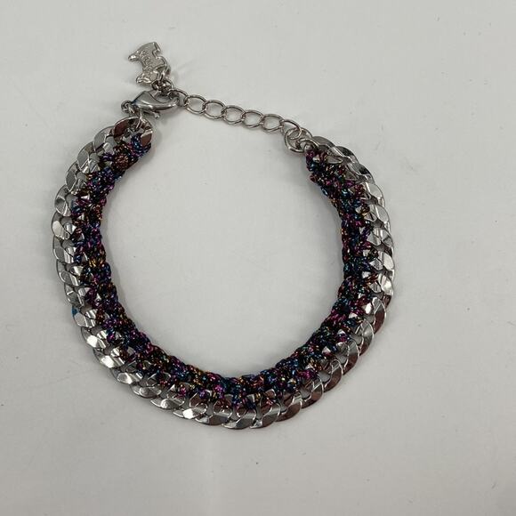 Agatha multi colored detail chain bracelet - Picture 4 of 7